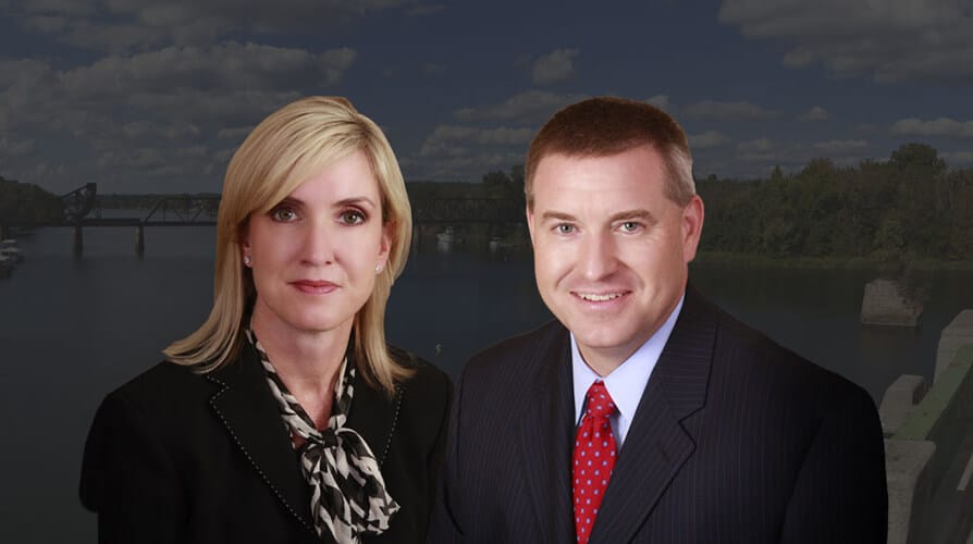 Photo of Michelle R. Harrison and Chadwick D. Medlin